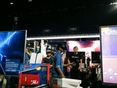 Kuala Lumpur, Malezya - 14 Eylül 2019: Malezya Uluslararası Ticaret ve Sergi Merkezi (Mitec).