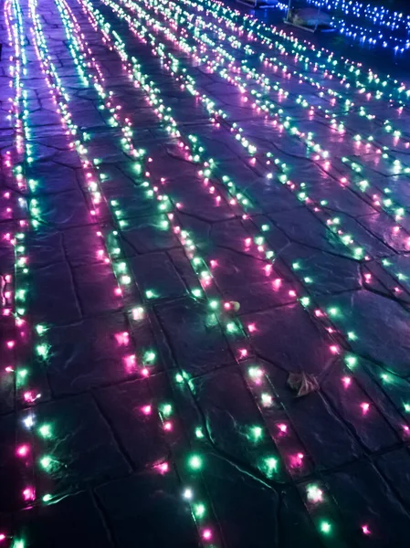 Дивовижний Фестиваль Світла Різдвяна Концепція — стокове фото