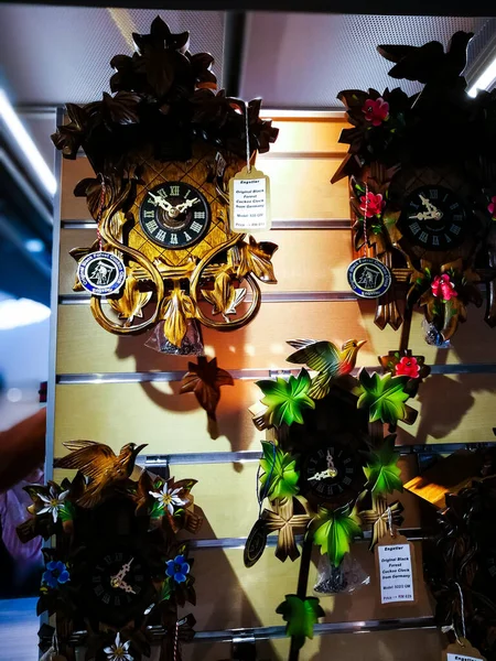 Beautiful Old Clocks Store — Stock Photo, Image
