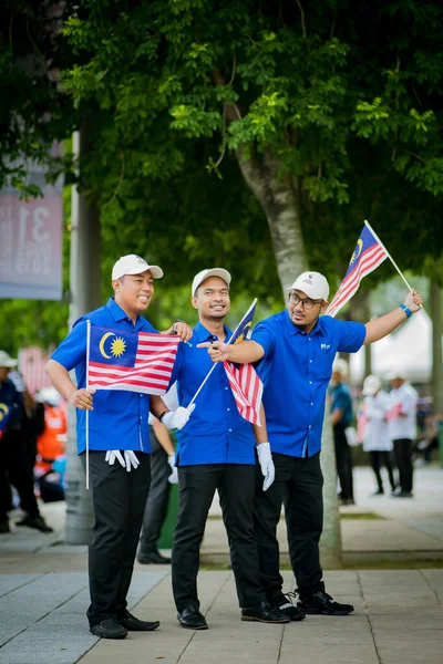 Putrajaya Malajsie Srpen 2019 Mládež Slaví Během Malajsie Den Nezávislosti — Stock fotografie