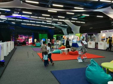 KUALA LUMPUR, MALAYSIA - 7 Nisan 2019: Pusat Sains Negara veya Ulusal Bilim Merkezi Kuala Lumpur, Malezya 'da bir bilim merkezidir..