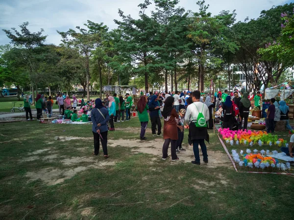 Selangor Malásia Dezembro 2019 Evento Que Mostra Itens Ideias Reciclados — Fotografia de Stock