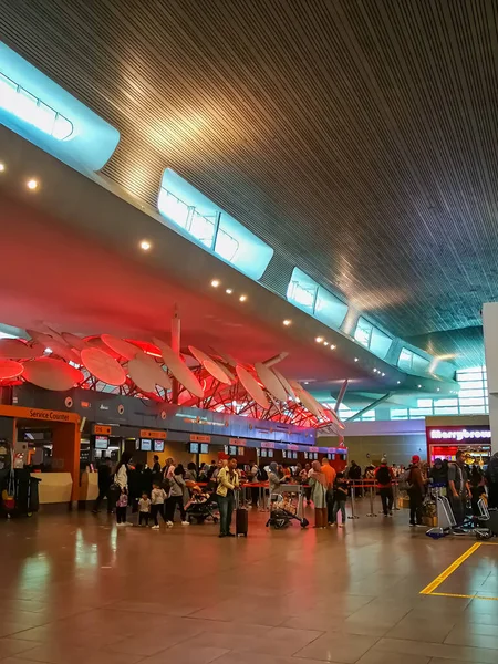 Kuala Lumpur Malaysia Lis 2019 Hala Odlotów Międzynarodowego Lotniska Kuala — Zdjęcie stockowe