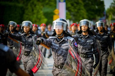 Putrajaya, Malezya - 31 Ağustos 2019: Dataran Putrajaya 'da 62. Malezya Bağımsızlık Günü sırasında.