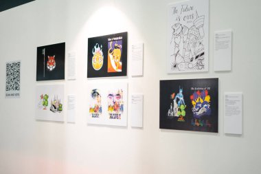 Kuala Lumpur, Malezya - 14 Eylül 2019: Malezya Uluslararası Ticaret ve Sergi Merkezi 'nde (Mitec).