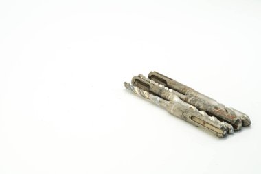 Beyaz arka plan üzerinde izole farklı tatbikatlar kümesi