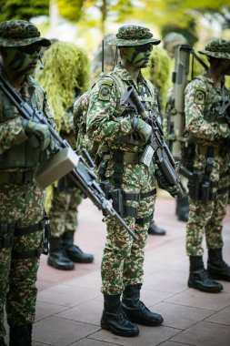 Putrajaya, Malezya - 31 Ağustos 2019: Dataran Putrajaya 'da 62. Malezya Bağımsızlık Günü sırasında.