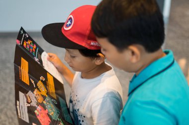 Kuala Lumpur, Malezya - 14 Eylül 2019: Malezya Uluslararası Ticaret ve Sergi Merkezi 'nde (Mitec).