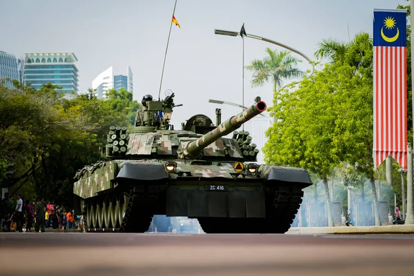 マレーシアのプトラジャヤ 2019年8月31日 マレーシア陸軍は 第62回独立記念日パレードを開催しました — ストック写真