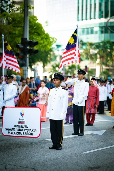 Putrajaya Malajsie Srpen 2019 Mládež Slaví Během Malajsie Den Nezávislosti — Stock fotografie