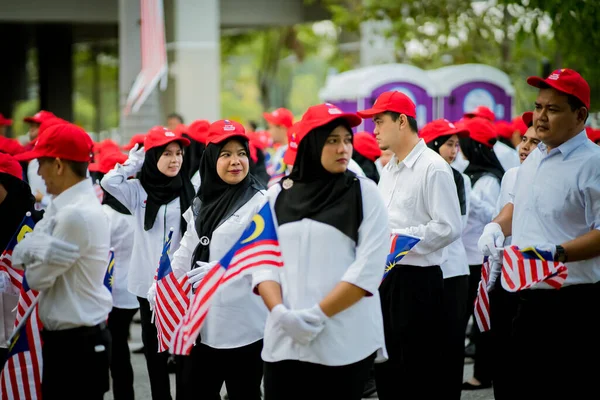 Putrajaya Malaysia Augusti 2019 Ungdom Firar Malaysia Självständighetsdag Parade Augusti — Stockfoto