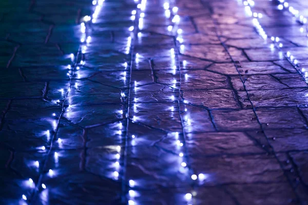 Nanılmaz Işık Festivali Noel Konsepti — Stok fotoğraf