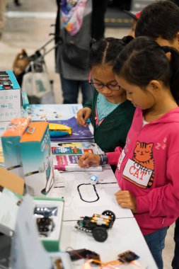 Kuala Lumpur, Malezya - 14 Eylül 2019: Malezya Uluslararası Ticaret ve Sergi Merkezi 'nde (Mitec).