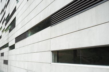 Mimari detaylar Çimento biçimi Modern İnşaat Alanı Soyut Arkaplan.