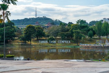 Kore usulü baharatlı tavuk, ramen, hazır şehriye ve kızarmış şehriye ile servis ediliyor..