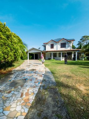 Geniş arazili bungalov evi..