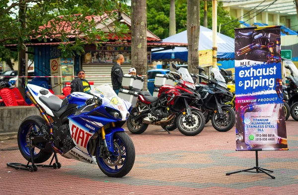 Terengganu Malaysia Juni 2022 Motorrad Auf Der Bike Week — Stockfoto