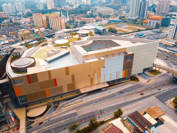 Kuala Lumpur Malezya Eylül 2021 Lalaport Alışveriş Merkezi Insansız Hava — Stok fotoğraf