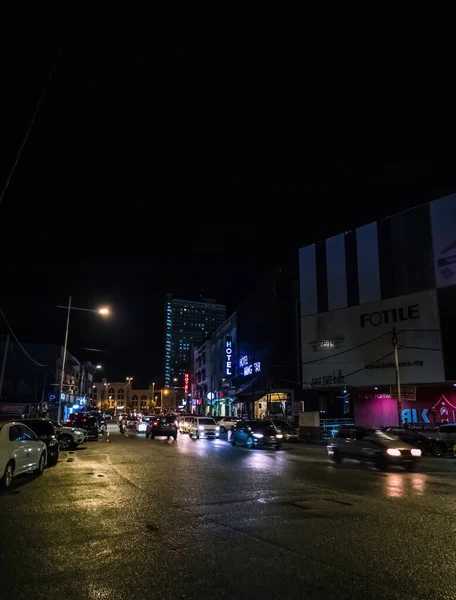 Terengganu Malásia Maio 2022 Centro Cidade Kuala Terengganu Noite — Fotografia de Stock