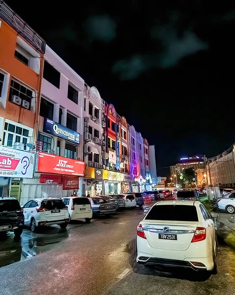 Terengganu Malaysia May 2022 Kuala Terengganu City Center Night — Stock Photo, Image