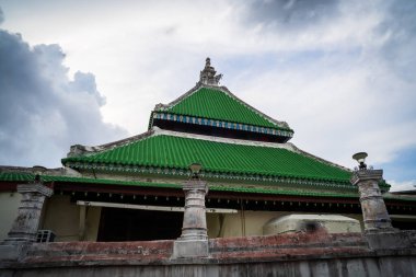 1748 'de Malacca Malezya' da inşa edilen tarihi Kampung Kling camii..
