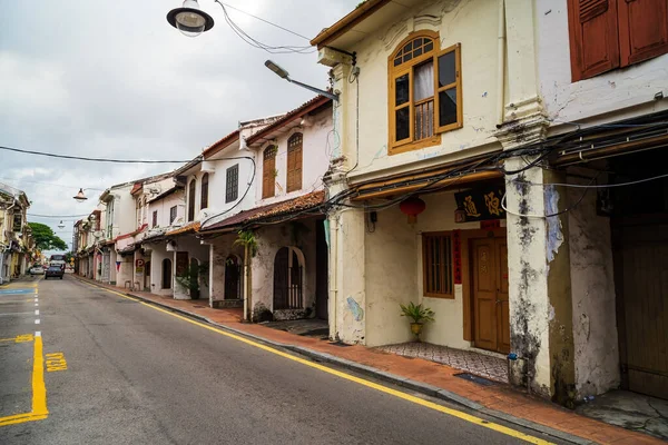 Melaka Malesia Agosto 2022 Bellissimi Vecchi Edifici Con Una Straordinaria — Foto Stock