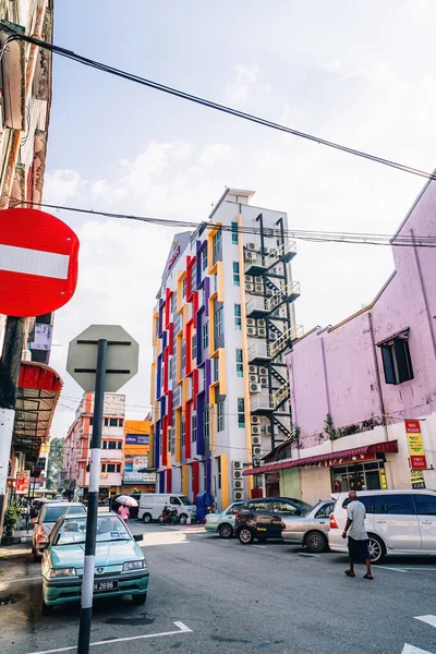 Perak Malaysia Aug 2022 Old Town Tapah Morning Tapah Unique — Foto Stock