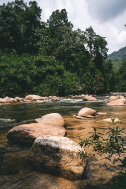 River at Sungai Kampar, Gopeng, Perak.
