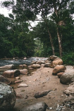 River at Sungai Kampar, Gopeng, Perak.