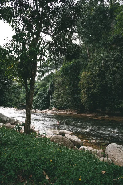 Rio Sungai Kampar Gopeng Perak — Fotografia de Stock