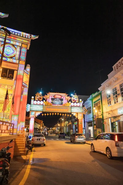 Melaka Malaysia Aug 2022 Jonker Street Chinatown Neighborhood Melaka Filled — 图库照片