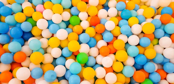 Plastic Color Balls Children Playground Mall Indonesia — Stockfoto