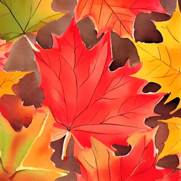 Abstract Beeld Van Herfstbladeren Mooie Herfstkleuren Als Achtergrond Goed Voor — Stockfoto