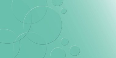 Pastel dairesi üst üste bindirme düzeni, soyut yeşil arkaplan broşürler için tasarım şablonu, kitap kapakları, dergi, web sitesi, kartvizit, markalar, afişler, reklam. Metin için yer aç. tasarım biçimi.