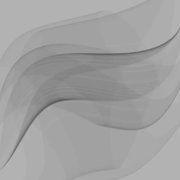 Gray Abstract Background Curve Shapes Dark Backdrop Graphic Design Template — Fotografia de Stock