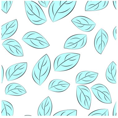 Doğa geçmişi. Yaprak organik konsept. Doğal tasarım arka planı. Beyaz arka planda güzel yeşil broşür. Vektör illüstrasyonu