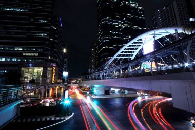 Bangkok, Tayland - 14 Kasım 2019: Bangkok City, Tayland