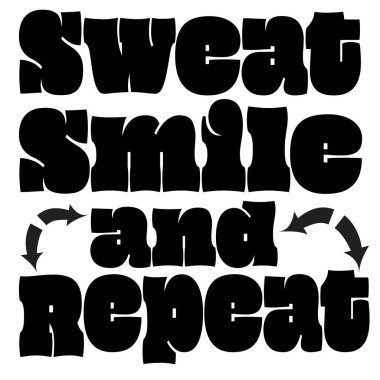 Workout and Fitness Gym Motivation Quote Illustration Sign. Creative Strong Sport Vector Typography.