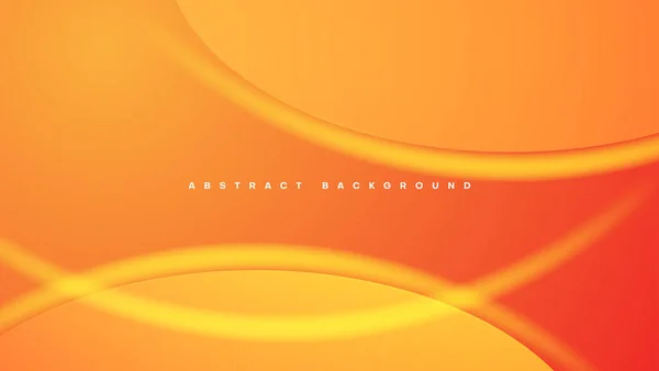 Abstrakte Orange Welle Hintergrund Grafik Design Vektor — Stockvektor