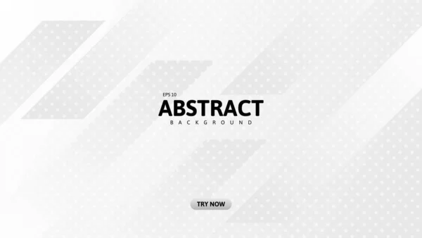 Abstrakt Vit Geometrisk Bakgrund Modern Form Grafisk Design — Stock vektor