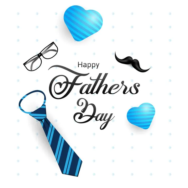 Баннер Плакат Посвященный Дню Счастливых Отцов — стоковый вектор