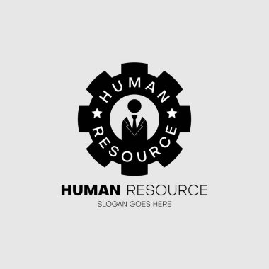 human resource logo design inspiration. vector illustration