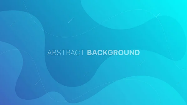 Abstracto Azul Geométrico Background Vector Ilustración — Vector de stock