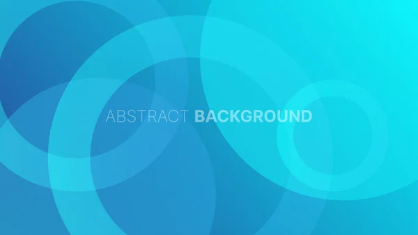 Fondo Geométrico Azul Abstracto Con Ilustración Shapes Vector Círculo — Vector de stock