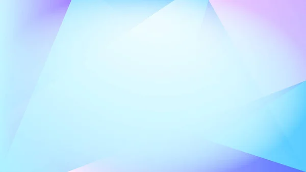 Résumé Fond Dégradé Triangle Bleu Blanc Rose Illustration Vectorielle — Image vectorielle