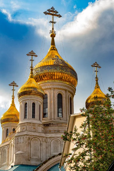 Templo Monasterio Sretensky Moscú — Foto de Stock