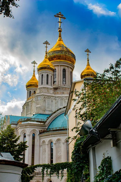 Tempel Het Sretensky Klooster Moskou — Stockfoto