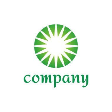 Basit ve minimalist nilüfer çiçeği logosu tasarımı