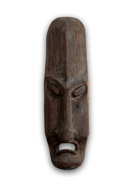 As biçimli duvar dekorasyonu izole edilmiş beyaz arkaplan