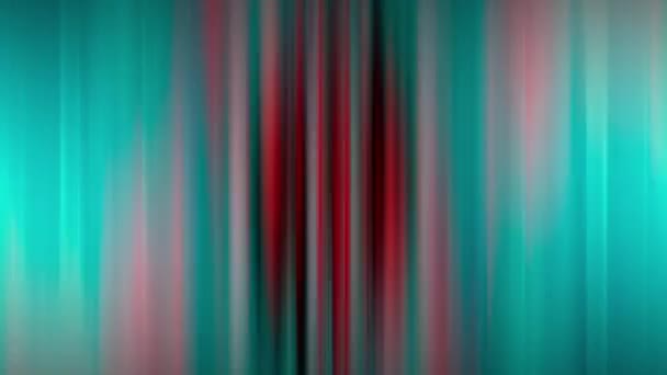 Naadloze Lus Abstracte Animatie Rode Blauwe Verticale Gradiënt Lijnen Verticale — Stockvideo